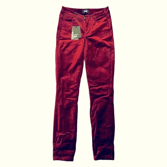 Paige Hoxton Ultra Skinny Velvet Jeans - Picture 8 of 12